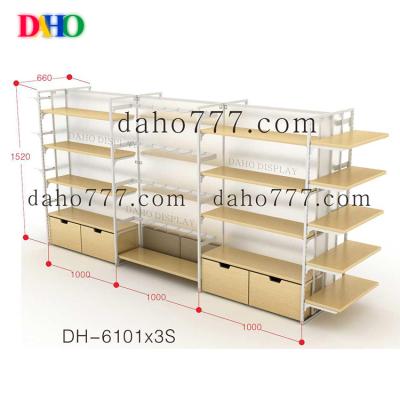 China High quality wholesale double sided stationery retail store display book rack for sale