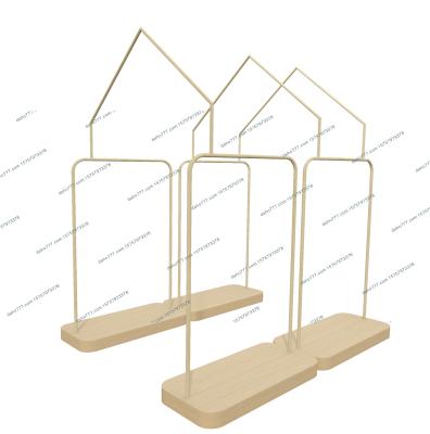 China Double Sided Garment Store Dressing Super Shipping Hanging Display Rack Mall Clothing Display Stands for sale