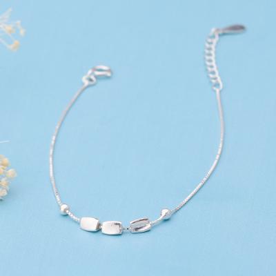 China YSYH FASHIONABLE Jewelry Customization 925 Italy Silver Bracelet Rhodium Plated With Lucky Lock Design Accessories for sale