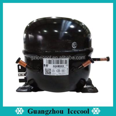 China 1/5HP R134A LBP wanbao refrigerator lubricated compressor AQAW66X for sale