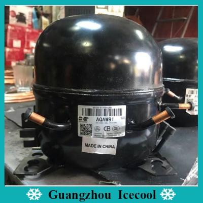 China Large Refrigeration Compressor Parts Copper Wire Large 1/4hp R134a wanbao AQAW91 for sale