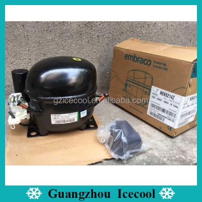 China Original refrigeration parts aspera 3/4HP embraco R134a refrigeration compressor NEK6214Z new for sale