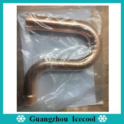 China Refrigeration Copper Fitting P-trap CXC Copper Suction Line, Oil Trap For Refrigeration And Air Conditioning for sale