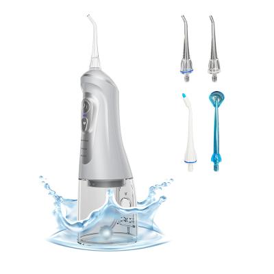 China 2021 Rise Mini Portable 320ml OEM Water Flosser Outdoor Cordless Water Flosser Pik Flosser for sale