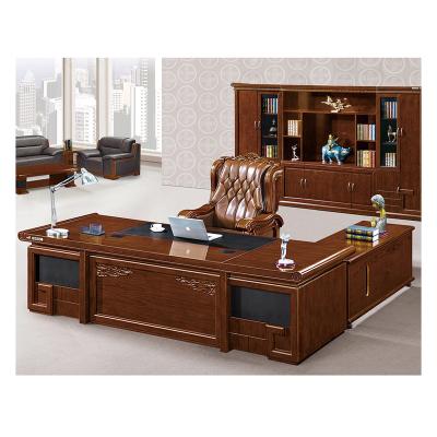 China Administrative Staff Modern Modern Design Office Price Boss Melamine Furniture Office High Tech Desk for sale