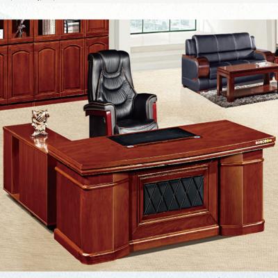 China Modern Office Furniture Desk With Locking Drawer Executive Standard Office Workstation With Competitive Price for sale