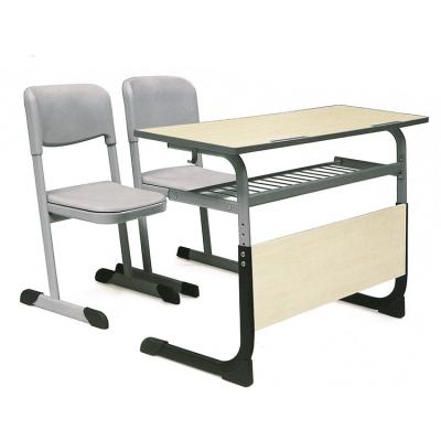 China Modern School Office Table Simple Student Adjustable Desk And Chair Used For College for sale