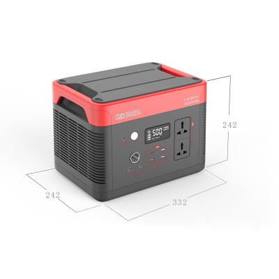 China 1Kw Home 1002Wh 300W 500W 1000W 2000W 3Kw 110V 220V Solar Power Station Portable Power Supply For Camping for sale