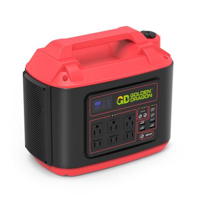 China Home Outdoor Power Generator 500W Solar Power Solution Provider Battery Powered Camping Power For Home Power Outdoors for sale