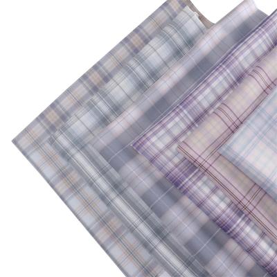 China Wholesale Direct Check Breathable Cotton Breathable High Quality Verified Goof Dyed Fabric for sale