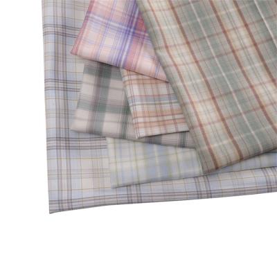 China China Factory Good Quality Klot Breathable Workmanship Woven Stock Checked Yarn Dyed Fabric for sale