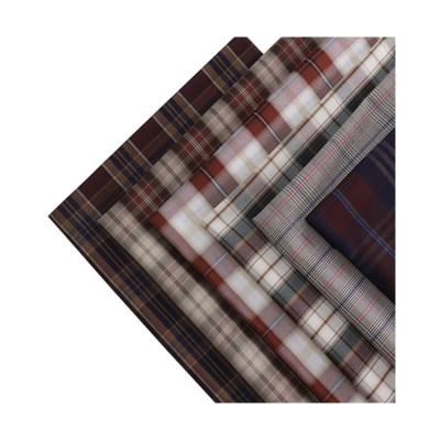 China New Design Wholesale Price Breathable High Quality Plaid Yarn Dyed Fabric For Sale for sale