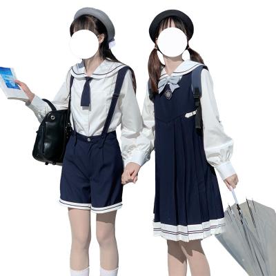 China 2022 Original New Design Style Girl School Uniform Preppy Costume for sale