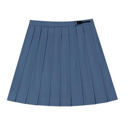 China Quality Breathable Student Manufacture China Manufacture Jk Pleated Style Solid Color Preppy Skirt for sale