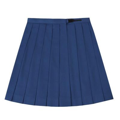 China Breathable Manufacturers Direct Sale Student Set Pleated Preppy Solid Color Skirt for sale