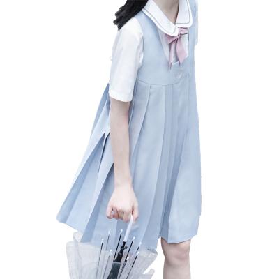 China Direct Wholesale Student Japanese Style Breathable Casual Preppy Dress For Sale for sale