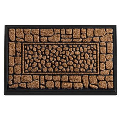 China Anti-Slip Entry Mat Large Entry Door Floor Mats Front Door Mat Size for sale