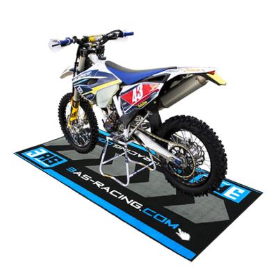 China Adhesive-Protector Made In China Anti Slip Custom Printed Bicycle Motorcycle Logo Door Mat for sale