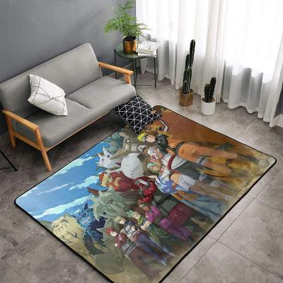 China Stain Resistant Cute Cartoon Design Living Room Area Rug Customized for sale