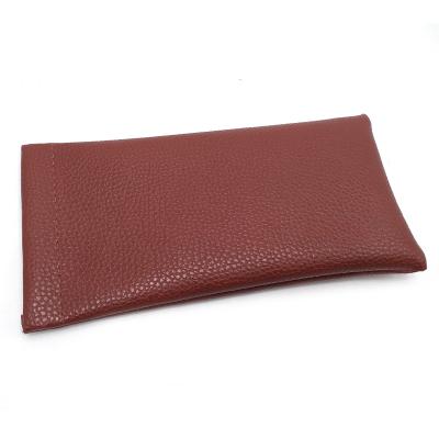 China Fashionable Vegan Top Portable Compression Soft Glass Case .eco-friendly Anti-scratch Leather Sunglasses Bag for sale