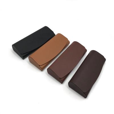 China Fashional Glasses Case High Quality Customized Handmade Eyewear Case PU Glass Sunglass Cover for sale