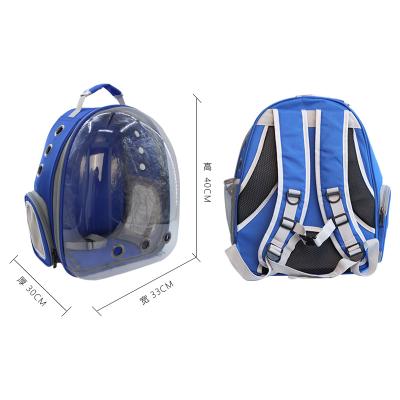 China Sustainable Most Popular Travel Outside Breathable Pet Capsule Backpack For Dogs And Cats for sale