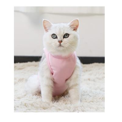 China China Sustainable Wholesale Breathable Cotton Anti - Plug Off Pet Changing Clothing for sale