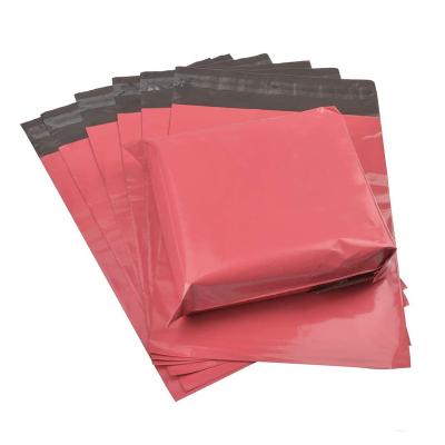 China shoes & mailing poly envelope mailing packages bags clothing strong postal self seal delivery packaging pink courier bag for sale