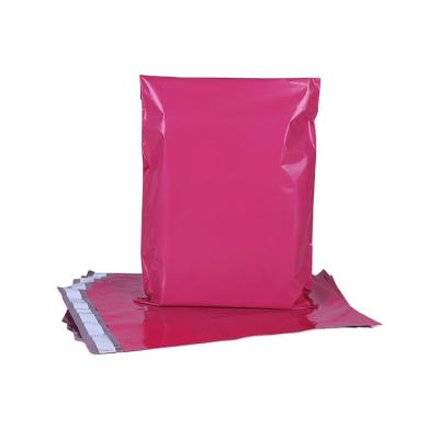 China shoes & Hot Pink Mailing Low MOQ Clothing Mailers Mailing Mailers Poly Courier Bags Plastic Envelope Packaging for sale