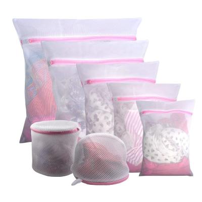 China Protable Polyester Fine Mesh Laundry Bag, Laundry Wash Bag 30*40cm, 40*50cm, 50*60cm for sale