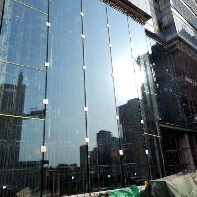 China Modern High Rise Spider Architectural System Window Cladding Facade Curtain Wall Glass Building for sale