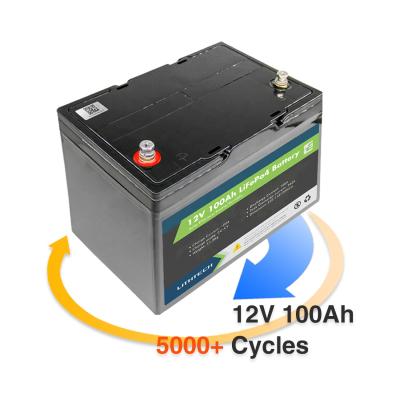 China consumer electronics 12.8v 100ah 12v 100ah lifepo4 battery pack with BT for solar power for sale