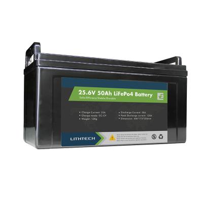 China Consumer Electronics Solar Battery 24v 50ah 100ah 150ah Lifepo4 Battery for Solar Panel or UPS and Yacht for sale