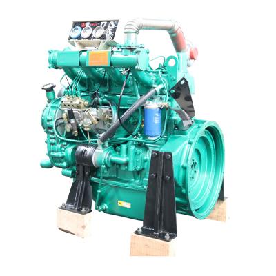 China 1800 RPM 100 Hp Diesel Engine Four Cylinders R4105ZD Diesel Generator Water Cooled 74KW for sale