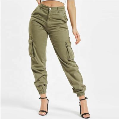 China Custom Women's Cargo Jogger Tactical Pants QUICK DRY Pants Wholesale Track Cargo Pants for sale