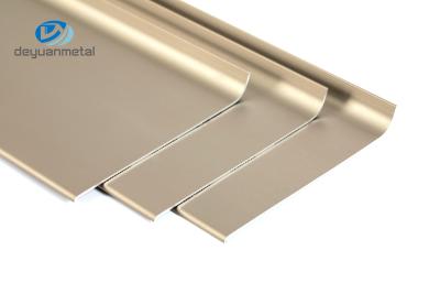 China 6063 aluminium Begrenzende Versiering 150mm Geanodiseerde Weerstand van de Behandelings Hoge Corrosie Te koop