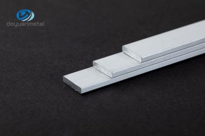 중국 6063 알루미늄 플랫 바 5mm 내밀린 직사각형 160Mpa 인장 판매용
