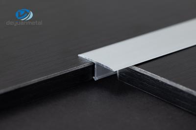 China Elektrophorese T8 Aluminiumt profiliert 3.5mm Höhe für Küchen-Fliese zu verkaufen