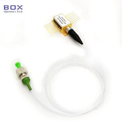 China 1550nm SLED fiber coupled laser with 1mW and FC/APC--1550-1SM-FA connector BFSLD for sale