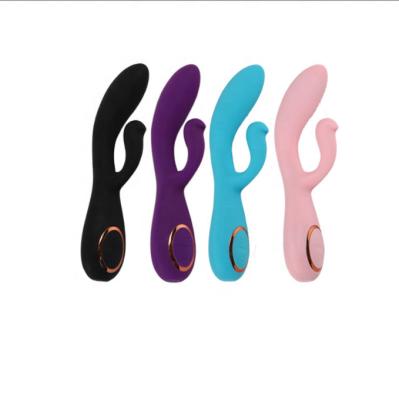 China USB Charging Magnetic Rechargeable Dual Head Multi Frequency Vibrator Sex Toys Adult Masturbation Device for sale