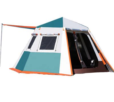 China A 5-8 people portable outdoor automatic thick rainproof two rooms and a hall can be folded and opened quickly for sale