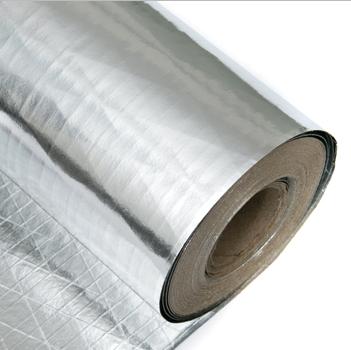 China Aluminum Film MPET Insulation Materials Aluminum Foil Kraft Paper Industrial Facing Sarking Materials for sale