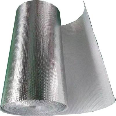 China Modern Aluminum Foil PE Coated Bubble Wrap / Heat Insulation Materials Film for sale