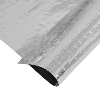 China Single Side Kraft Aluminum Foil Industrial Backed Aluminum Film Insulation For Buildings for sale