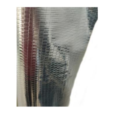 China Heat Insulation Industrial Reflective Woven Fabric Laminated Aluminum Foil Raffia Roll for sale