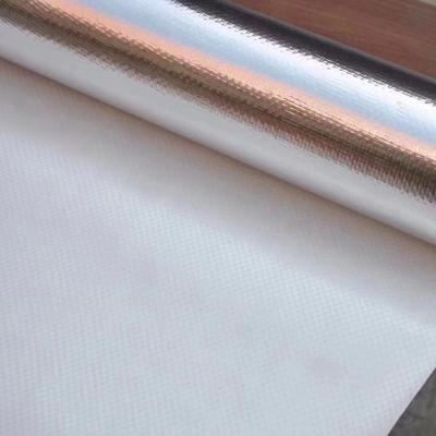 China Industrial Pure MPET Backed Woven Fabric Heat Insulation For Roof Insulation for sale