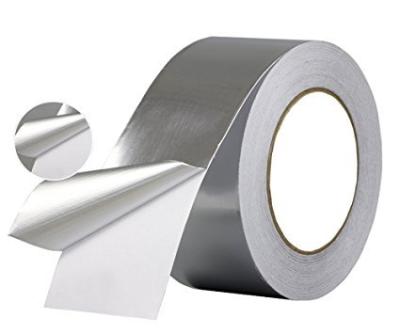 China Single Sided Aluminum Foil FSK Waterproof Flame Retardant Tape Manufacturing Acrylic Aluminum Foil for sale