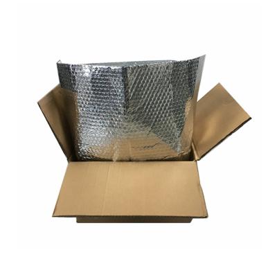 China Modern Insulated Thermal Lunch Bag Liner Foil Bubble Box Liner Packaging for sale