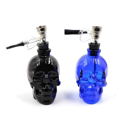 China Wholesale Mini Shisha Hookah Tobacco Glass Water Pipe Painting Smoking Accessories Creative Color Glass Weed Hookah Shisha Smoking for sale