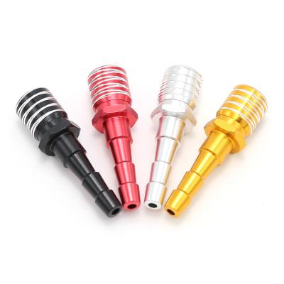 China Wholesale Modern Creative Metal Aluminum Tobacco Pipe of Mini Portable Microphone Smoking Pipe for sale